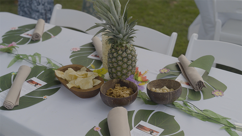 Luau decorations